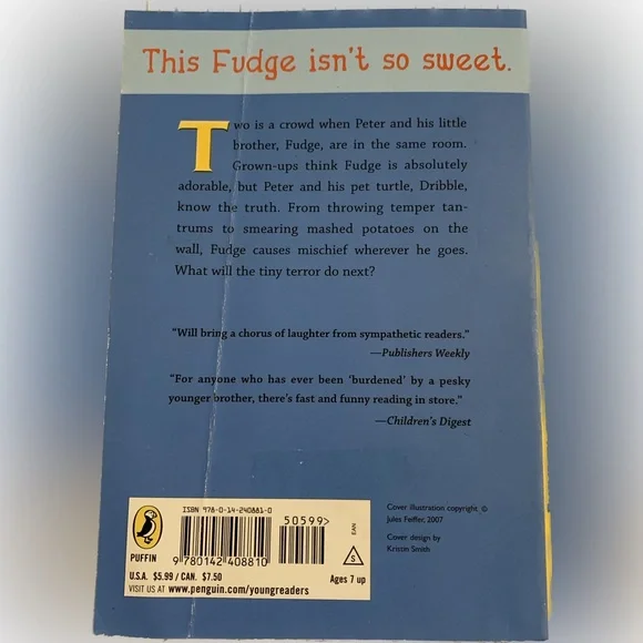 Tales of a Fourth Grade Nothing by Judy Blume - Picture 2 of 4